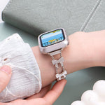 xDfind Bowknot Chain Bracelet Diamond Metal Watch Band, For Apple Watch 42 / 44 / 45 / 46 / 49mm, For Apple Watch 38 / 40 / 41 / S11 42mm