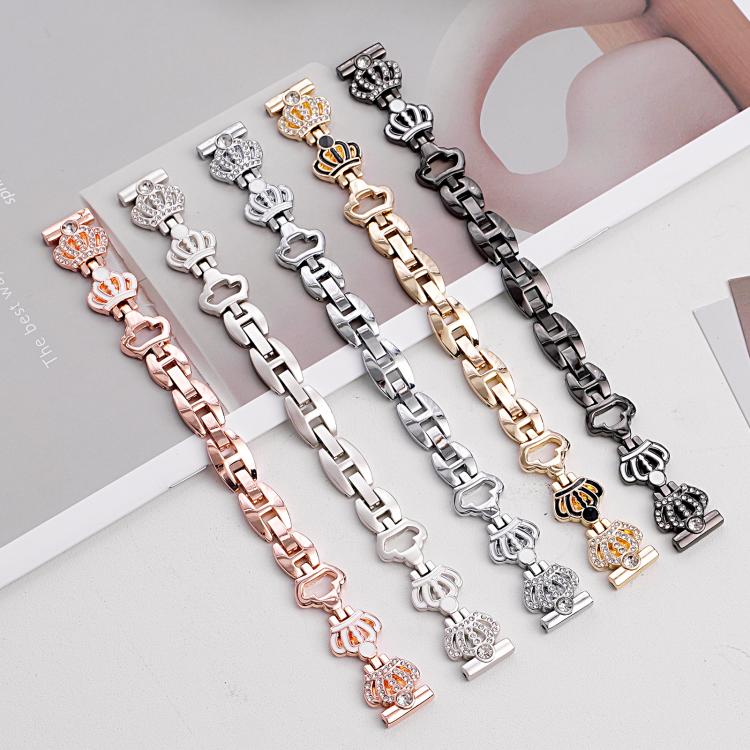 xDfind Crown Chain Bracelet Diamond Metal Watch Band, For Apple Watch 42 / 44 / 45 / 46 / 49mm, For Apple Watch 38 / 40 / 41 / S11 42mm