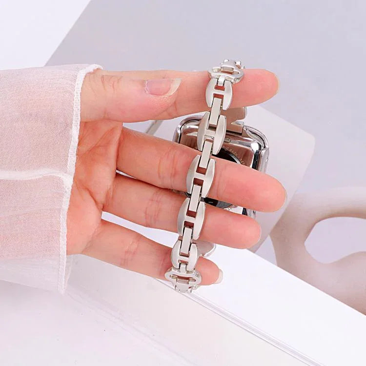 xDfind Crown Chain Bracelet Diamond Metal Watch Band, For Apple Watch 42 / 44 / 45 / 46 / 49mm, For Apple Watch 38 / 40 / 41 / S11 42mm