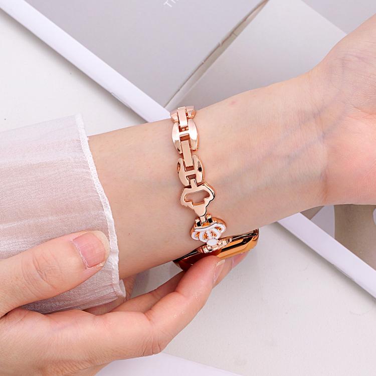 xDfind Crown Chain Bracelet Diamond Metal Watch Band, For Apple Watch 42 / 44 / 45 / 46 / 49mm, For Apple Watch 38 / 40 / 41 / S11 42mm