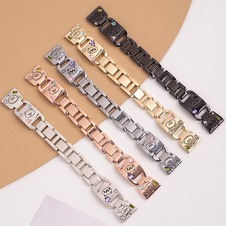 xDfind Happy Zoo Bracelet Diamond Metal Watch Band, For Apple Watch 42 / 44 / 45 / 46 / 49mm, For Apple Watch 38 / 40 / 41 / S11 42mm