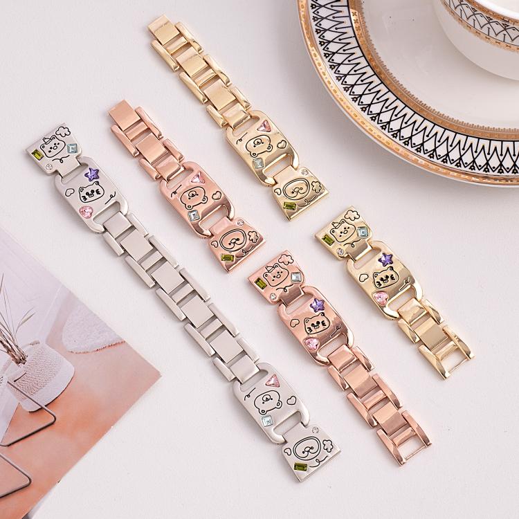 xDfind Happy Zoo Bracelet Diamond Metal Watch Band, For Apple Watch 42 / 44 / 45 / 46 / 49mm, For Apple Watch 38 / 40 / 41 / S11 42mm