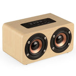 K5 Wooden Wireless Bluetooth Speaker, Support Bluetooth, AUX, TF Card, K5