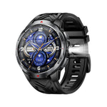 KT88 1.7 inch TFT Screen Outdoor Sports Smart Watch 3ATM Waterproof with Flashlight