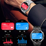 KT88 1.7 inch TFT Screen Outdoor Sports Smart Watch 3ATM Waterproof with Flashlight