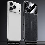 Cloud Dragon Pattern Plain Leather PC Phone Case, For iPhone 14 Pro Max