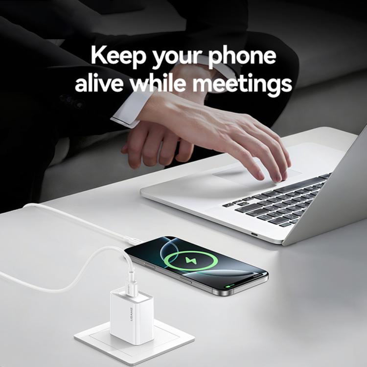 USAMS CC326 T69 10.5W 2.1A Single USB Port Charger, CC326