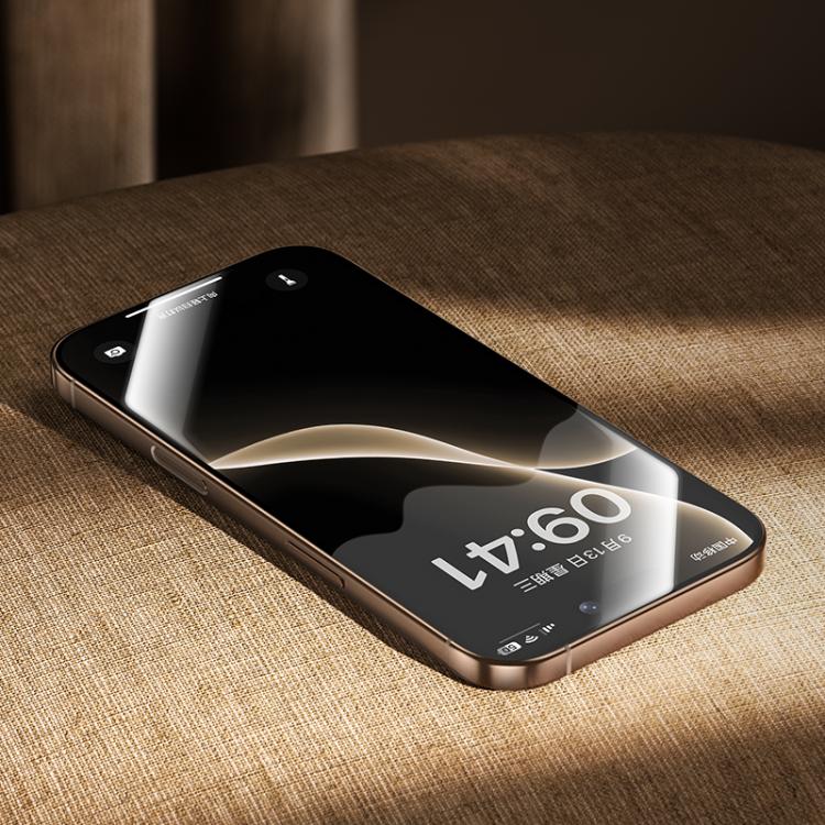 بنكس كينغ كونغ كورنينج فيلم مقسى كامل اللصق DLC قابل للانحناء السريع، لهاتف iPhone 17 Pro Max، لهاتف iPhone 17 Pro