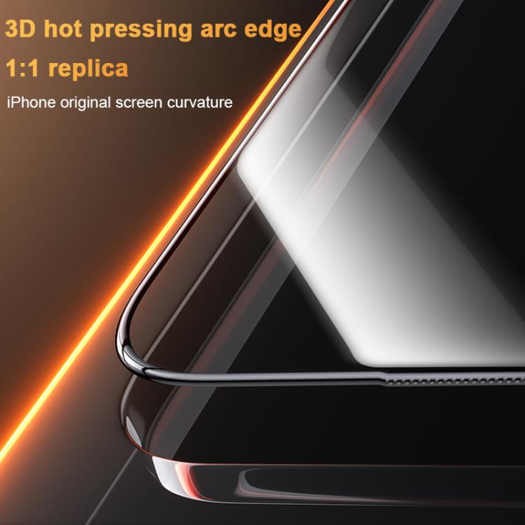 بنكس كينغ كونغ كورنينج فيلم مقسى كامل اللصق DLC قابل للانحناء السريع، لهاتف iPhone 17 Pro Max، لهاتف iPhone 17 Pro