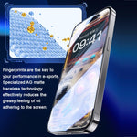 واقي شاشة زجاج مقسى مطفي للألعاب بحافة منحنية صفرية من Benks، لهواتف iPhone 17 Pro Max، iPhone 17