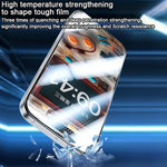 واقي شاشة زجاج مقسى مطفي للألعاب بحافة منحنية صفرية من Benks، لهواتف iPhone 17 Pro Max، iPhone 17