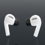 12 PCS Wireless Earphone Replaceable Memory Foam Ear Cap Earplugs for AirPods Pro, with Storage Box, Memory Foam Grey