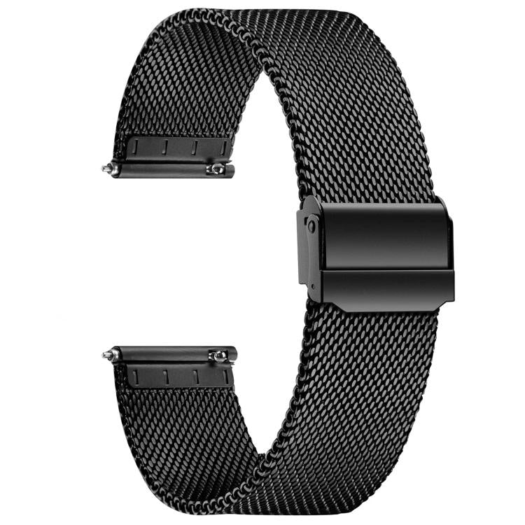 Milanese Buckle Stainless Steel Watch Band, 19mm, 20mm, 21mm, 22mm, 24mm