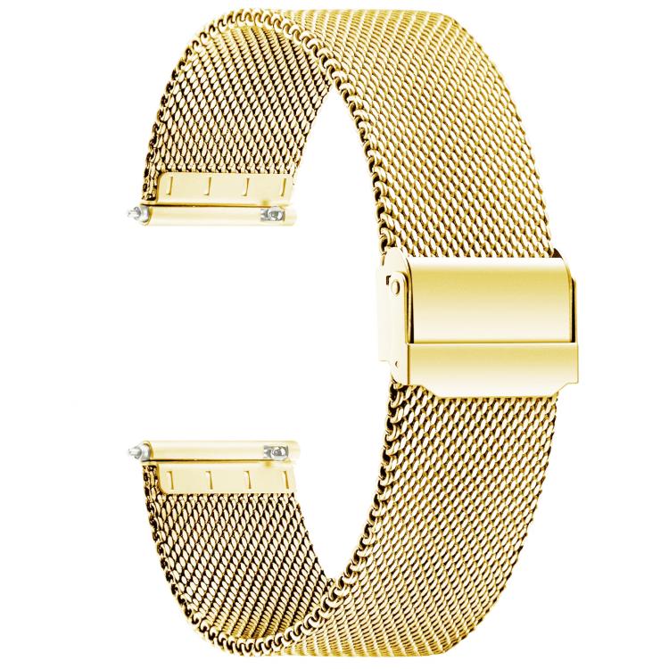 Milanese Buckle Stainless Steel Watch Band, 19mm, 20mm, 21mm, 22mm, 24mm