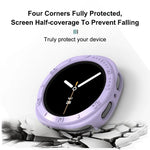 Half Coverage Hollow PC Watch Protective Cover, For Samsung Galaxy Watch8 44mm, For Samsung Galaxy Watch8 40mm