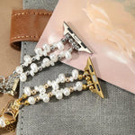 xDfind Irregular Pearls Metal Watch Band, For Apple Watch 42 / 44 / 45 / 46 / 49mm, For Apple Watch 38 / 40 / 41 / S11 42mm