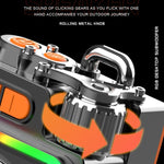 DK06 Portable RGB Light Bluetooth 5.4 Wireless Speaker, DK06