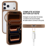 غطاء هاتف GEBEI Jazz Series Skin Feel مطفي MagSafe، لهواتف iPhone 17 Pro Max، iPhone 17 Pro، iPhone 17، iPhone Air