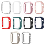 xDfind PC Frosted Hollow Half Coverage Watch Cover, For Apple Watch Series 6 / 5 / 4 / SE 44mm, For Apple Watch Series 6 / 5 / 4 / SE 40mm, For Apple Watch Series 11 46mm / 10 46mm, For Apple Watch Series 11 42mm / 10 42mm