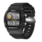 LC31 1.75 inch TFT Full Touch Screen Bluetooth Call Outdoor Sports Smart Watch with Flashlight