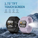 LC31 1.75 inch TFT Full Touch Screen Bluetooth Call Outdoor Sports Smart Watch with Flashlight