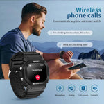 LC31 1.75 inch TFT Full Touch Screen Bluetooth Call Outdoor Sports Smart Watch with Flashlight