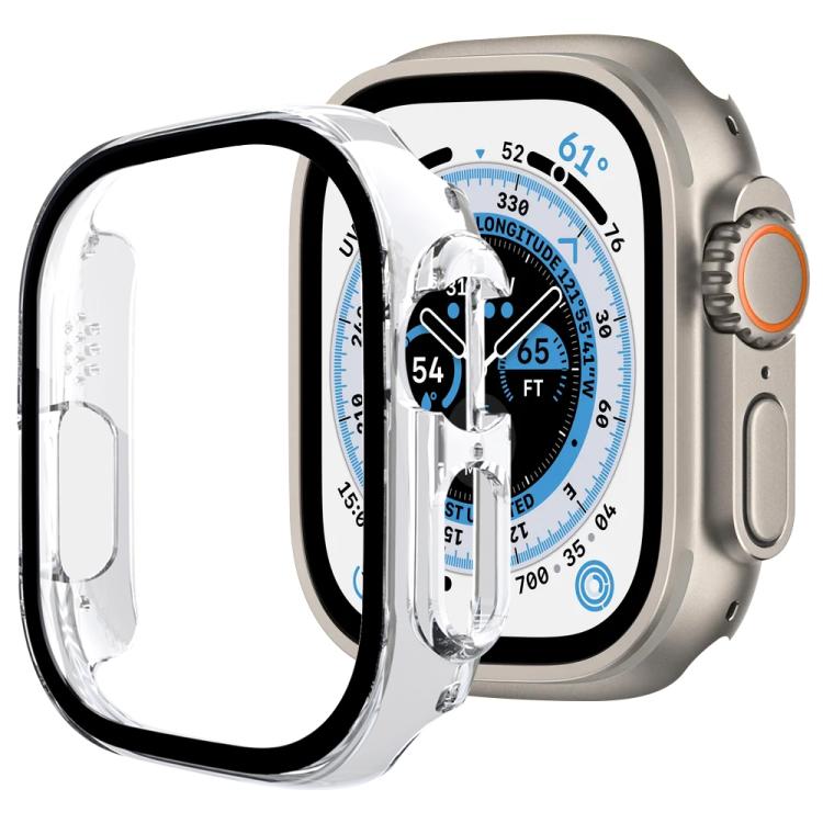 xDfind Tempered Glass Film Integrated PC Watch Cover, For Apple Watch Series 6 / 5 / 4 / SE 44mm, For Apple Watch Series 6 / 5 / 4 / SE 40mm, For Apple Watch Series 11 46mm / 10 46mm, For Apple Watch Series 11 42mm / 10 42mm