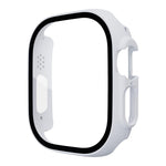 xDfind Tempered Glass Film Integrated PC Watch Cover, For Apple Watch Ultra 3 / 2 / 1 49mm, For Apple Watch Series 9 / 8 / 7 45mm, For Apple Watch Series 9 / 8 / 7 41mm, For Apple Watch Series 3 / 2 / 1 38mm