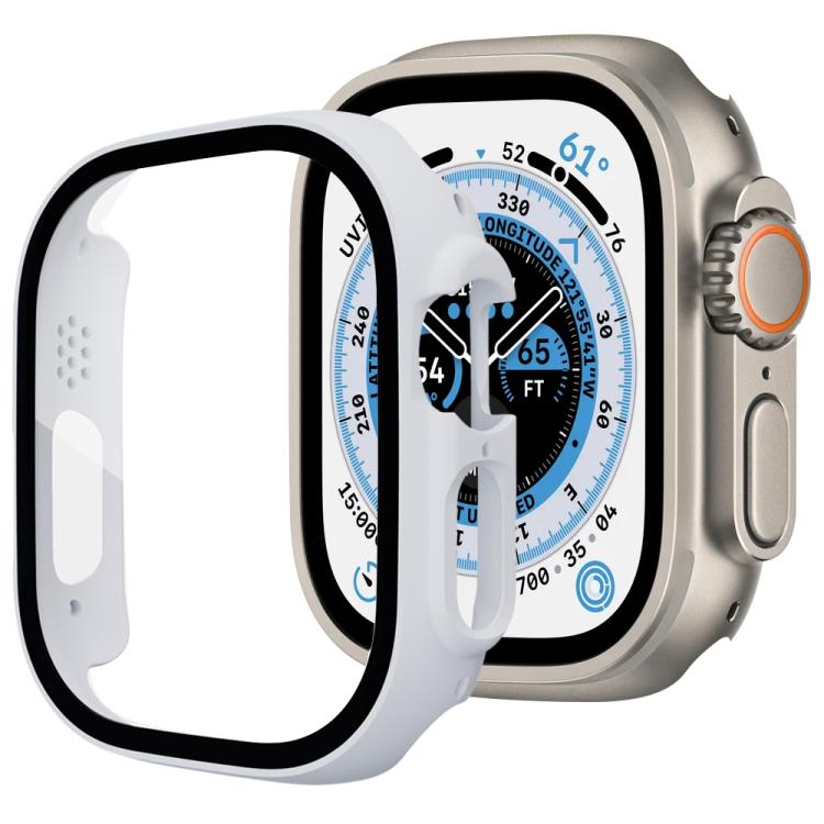 Protection d'écran en verre trempé xDfind avec boîtier en polycarbonate intégré, compatible avec Apple Watch Series 3/2/1 42 ​​mm