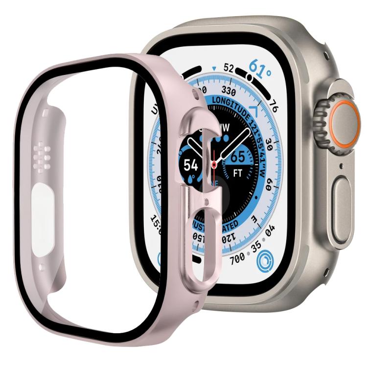 Protection d'écran en verre trempé xDfind avec boîtier en polycarbonate intégré, compatible avec Apple Watch Series 3/2/1 42 ​​mm