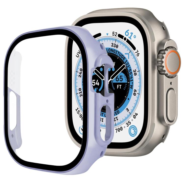 Protection d'écran en verre trempé xDfind avec boîtier en polycarbonate intégré, compatible avec Apple Watch Series 3/2/1 42 ​​mm