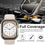xDfind Change to Ultra 49mm Tempered Glass Film Integrated PC Watch Cover, For Apple Watch Series 6 / 5 / 4 / SE 44mm, For Apple Watch Series 6 / 5 / 4 / SE 40mm, For Apple Watch Series 9 / 8 / 7 45mm, For Apple Watch Series 9 / 8 / 7 41mm