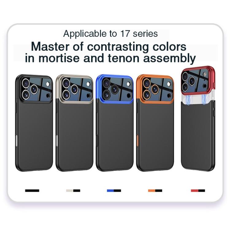 غطاء هاتف GKK Color Master Splicing، لهاتف iPhone 17 Pro Max
