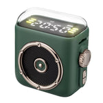 P6 Portable Bluetooth 5.0 Wireless Speaker with Clock & Night Light