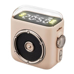 P6 Portable Bluetooth 5.0 Wireless Speaker with Clock & Night Light