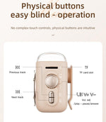 P6 Portable Bluetooth 5.0 Wireless Speaker with Clock & Night Light