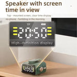 P6 Portable Bluetooth 5.0 Wireless Speaker with Clock & Night Light