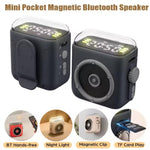 P6 Portable Bluetooth 5.0 Wireless Speaker with Clock & Night Light