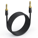 Mono Male to Male 6.35mm Mixer Audio Cable, 0.5m, 1m, 1.5m, 2m, 3m, 5m, 10m, 15m, 20m