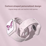 xDfind 3D Laser Engraving Silicone Watch Band, For Apple Watch 42 / 44 / 45 / 46 / 49mm, For Apple Watch 38 / 40 / 41 / S11 42mm