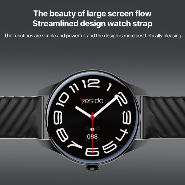 Yesido IO43 Fitness Tracker Smart BT Watch, 1.53 inch Screen, Support BT Call / Heart Rate, IO43