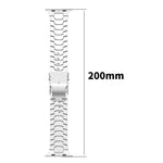 Detachable Safety Clasp Titanium Alloy Watch Band, For Apple Watch 46mm / 49mm / 45mm / 44mm, For Apple Watch 42mm / 41mm / 40mm / 38mm
