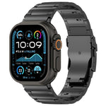 I-shaped Quick-release Safety Clasp Titanium Alloy Watch Band, For Apple Watch 46mm / 49mm / 45mm / 44mm, For Apple Watch 42mm / 41mm / 40mm / 38mm