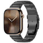 I-shaped Quick-release Safety Clasp Titanium Alloy Watch Band, For Apple Watch 46mm / 49mm / 45mm / 44mm, For Apple Watch 42mm / 41mm / 40mm / 38mm