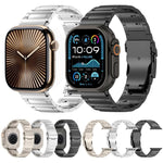 I-shaped Quick-release Safety Clasp Titanium Alloy Watch Band, For Apple Watch 46mm / 49mm / 45mm / 44mm, For Apple Watch 42mm / 41mm / 40mm / 38mm