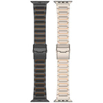 I-shaped Safety Clasp Titanium Alloy Watch Band, For Apple Watch 46mm / 49mm / 45mm / 44mm, For Apple Watch 42mm / 41mm / 40mm / 38mm