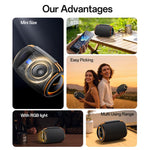 Yesido YSW39 20W Outdoor Portable Bluetooth Speaker, YSW39