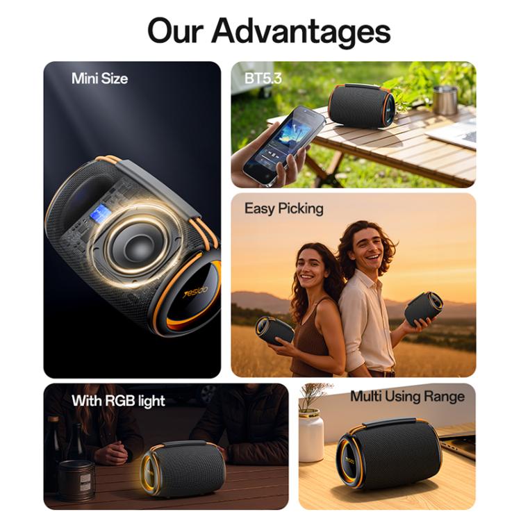 Yesido YSW39 20W Outdoor Portable Bluetooth Speaker, YSW39