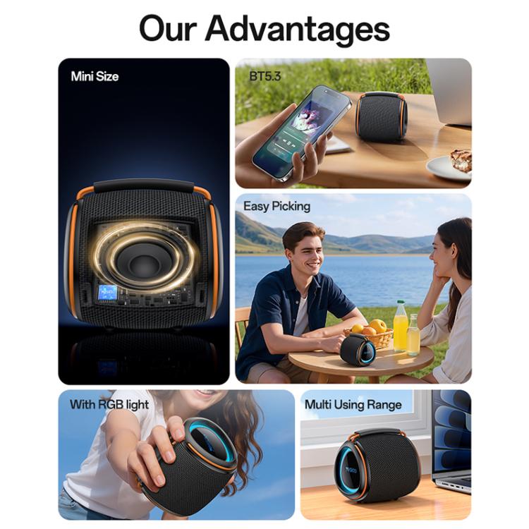 Yesido YSW40 8W Mini Portable Bluetooth Speaker, YSW40