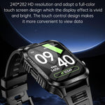 KT89 1.96 inch Square Screen Bluetooth Sports Smart Watch